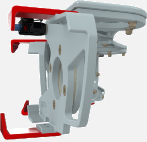 Hillaero BODYGUARD FAA certified mountable bracket for Air Ambulance Airmed Helicopter or Fixed Wing Aircraft SIDE